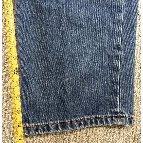 Levis 550‎ Jeans Mens 38*x29 Blue Denim Faded Cotton Tapered Leg Stretch Casual - Picture 6 of 7